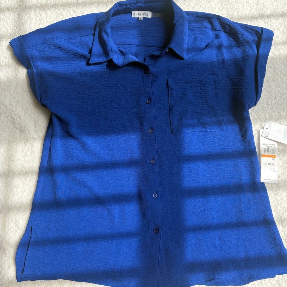 Calvin Klein Vibrant Blue Top